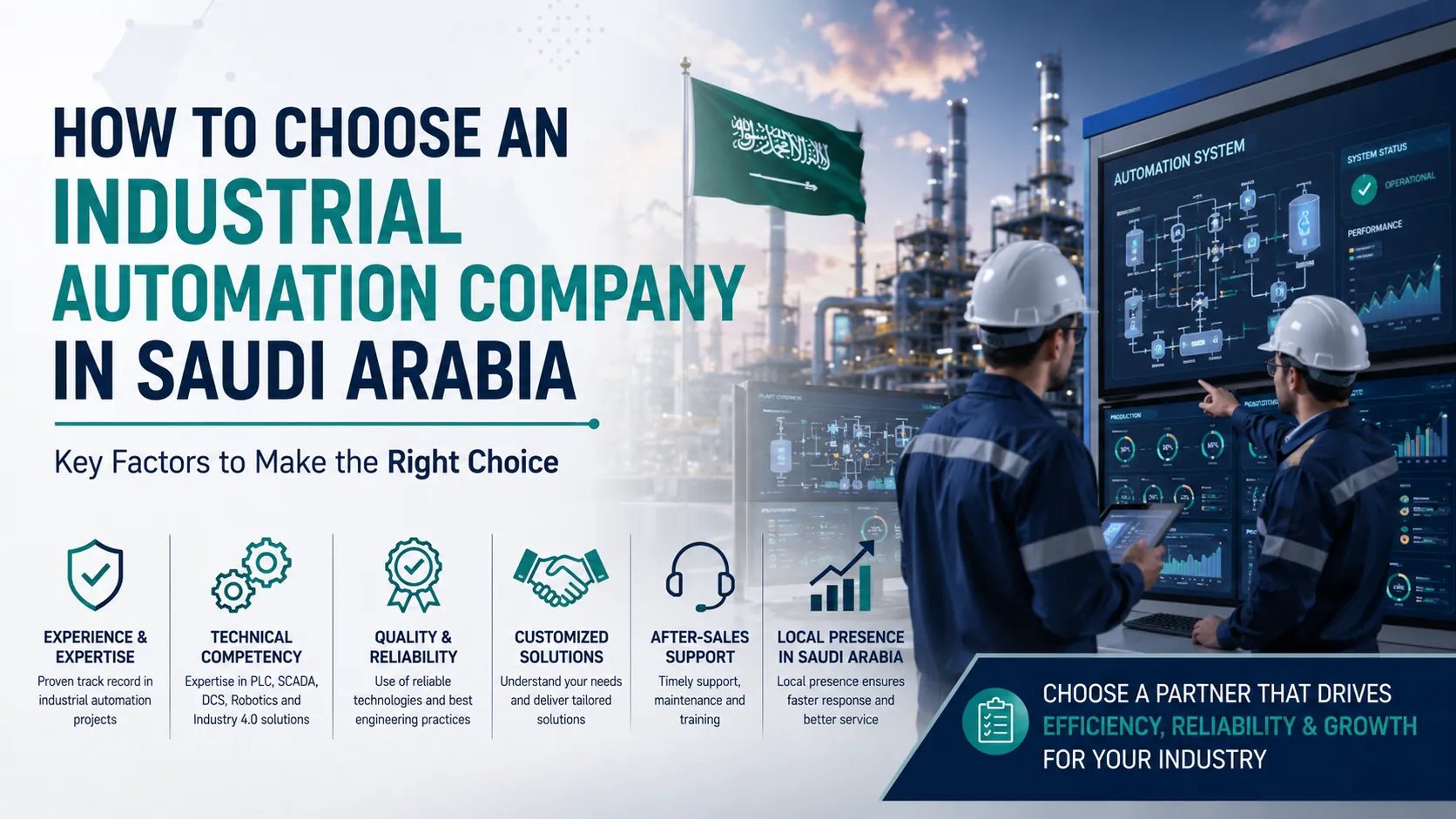 How to Choose an Industrial Automation Company in Saudi Arabia