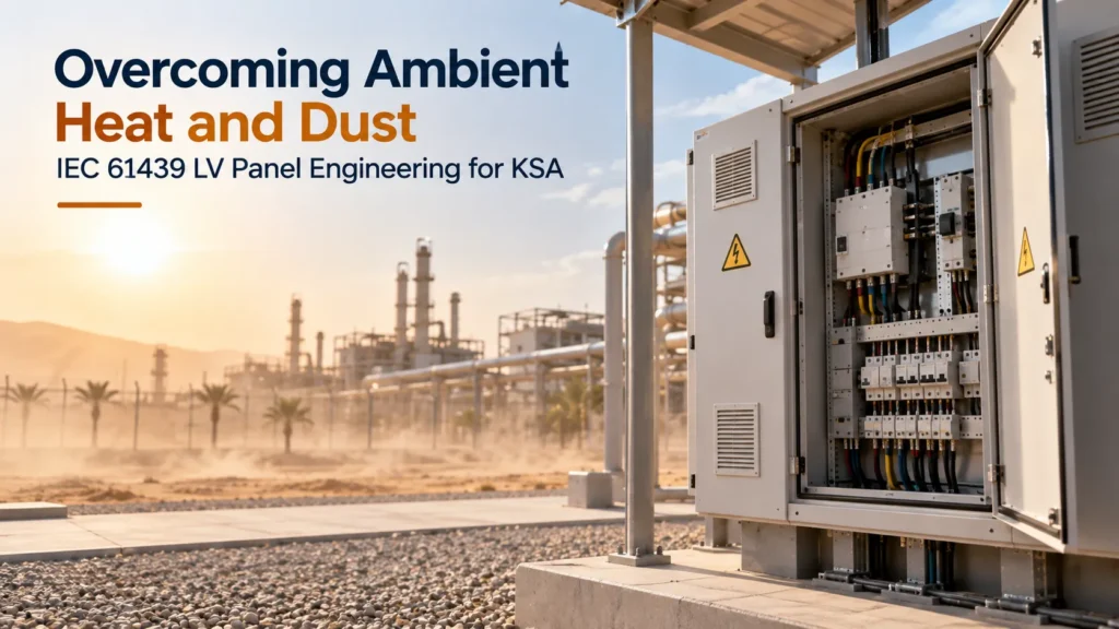 Overcoming Ambient Heat and Dust: IEC 61439 LV Panel Engineering for KSA
